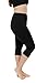 Cheapestbuy Women's Plus Size Capri Leggings Lightweight Soft Crop Leggings Basic Capris Yoga Pants