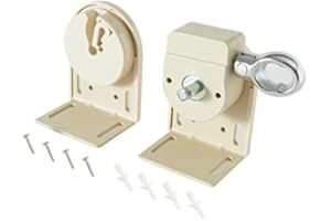 LIHOPEFE Roller Blind Installation Bracket, Replacement Parts for Sunshade, Cordless Crank kit, for Coolaroo External Sunshade, Outdoor Sunshade