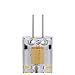 Weanas 4X G4 Base 48 LED Light Bulb Lamp 3 Watt AC DC 12V/10-20V Warm White Undimmable Equivalent to 20W T3 Halogen Track Bulb Replacement 360° Beam Angle