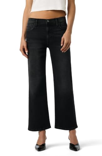 HUDSON Women's Rosalie High Rise Wide Leg Ankle Jean, Cadenza, 30 at Amazon
