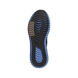 adidas Men's Kaptir 4.0 Sneaker, Black/Black/Lucid
