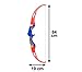 Liberty Imports Archery Bow and Arrow Toy Set for Kids with 3 Suction Cup Arrows, Target, and Quiver - Outdoor Garden Toys Game for Boys and Girls