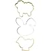 Wilton 3-Piece Easter Cookie Cutter Set