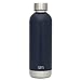 Simple Modern 17oz Bolt Water Bottle - Stainless Steel Hydro Swell Flask - Double Wall Vacuum Insulated Reusable Navy Small Kids Metal Coffee Tumbler Leak Proof Thermos - Deep Ocean