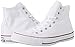 Converse Men's High-Top, White Optical White, 7.5