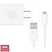 Motorola 10W Rapid Charger with 1m (3.3ft) SKN6462A data cable for Moto G5, E4, E4 Plus, G4 Play, Micro-USB devices (Retail Packaging)