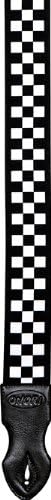 Onori USM-KC18 Printed Dacron Artist Series Guitar Strap - Checkerboard