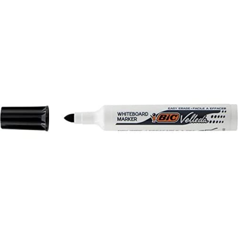Bic Velleda 1711 943031 Whiteboard Marker Bullet Tip Black