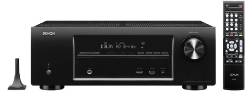 Denon AVR-1613 5.1 Channel 3D Home Theater AV Receiver with Networking and Airplay (Discontinued by Manufacturer)