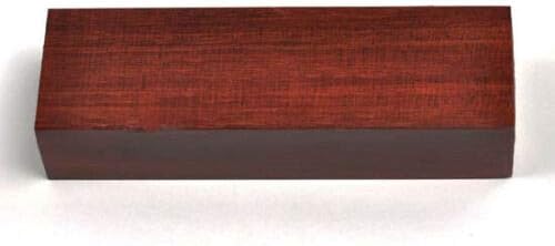 Bloodwood Lathe Turning Exotic Wood Bowl Blank Block, 3โ X 3โ X 12โ