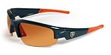 NFL Chicago Bears Dynasty Sunglasses, Navy/Orange