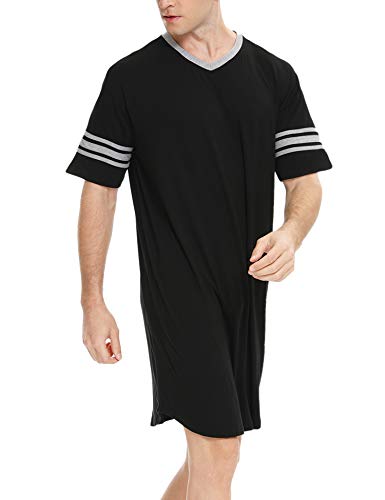4 SWOMOG+Nightshirt+Cotton+Nightwear+Sleeve