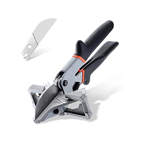 Terizger Miter Shears for Angular Cutting Molding,Quarter Round Cutting