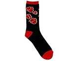Ripple Junction Naruto - Shippuden Akasuki Clouds Socks
