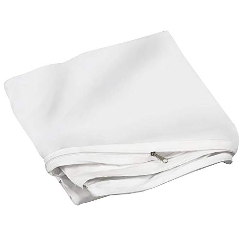 DMI-Zippered-Plastic-Mattress-Cover-Protector-Waterproof-Twin-Size-White