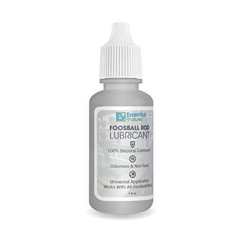 best lubricant for foosball table Spot On FoosJuice 100 Silicone Foosball Rod Lubricant with Dauber Top  Applicator The Clean and Easy to Use Lube main image 1