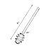 Mkono Honey and Syrup Dipper Stick Glass Honey Spoon for Honey Pot Jar Containers, 6 Inches