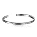 Cuff Bangle Bracelet Engraved