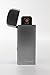 Carteret Collections Flameless USB Rechargeable Cigarette Lighter Wind Proof Lighter (Silver)