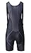 Przewalski Men’s 3D Padded Cycling Bike Bib Shorts, Bicycle Biking Bib Shorts (Gray, XX-Large)