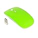 TopCase USB Optical Wireless Mouse for Macbook (pro , air) and All Laptop + TopCase Mouse Pad (Green)