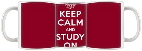 Keep Calm And Study On College Helper Quote Design Milk Cup Tea Cup At Home