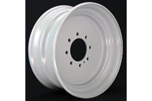 ALLIED WHEEL COMPONENTS 17.5x6.75 Commercial Truck/Trailer Wheel 6005 lb Capacity 8x6.50 (FLANGE NUT REQUIRED: 5/8"-18)