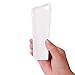 Yajuhoy iPhone 8 Case/iPhone 7 Case, Liquid Silicone Gel Rubber Case Soft Microfiber Cloth Lining Cushion Compatible with Apple iPhone 8 (2017) / iPhone 7 (2016) - White