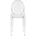 EdgeMod Burton Side Chair, Clear