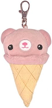 Scented Beary Sweet Ice Cream Keychain