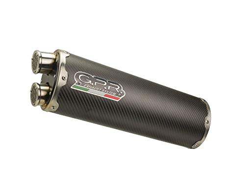 Uitlaat GPR Exhaust compatibel met Benelli TRK 502 x 2017/19 E4 Uitlaat HOMOL. DUAL EVO4 Carbon - Image 5