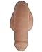 Transform Trans Pleasure Works Sailor 2 Soft Skin Packer Pecker - Caramel Real Feel