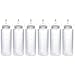 THETIS Homes (6 pack) 16 oz Plastic Squeeze Squirt Condiment Bottles with Twist On Cap Lids - Perfect For Syrup, Sauce, Ketchup, BBQ, Condiments, Dressing, Arts and Craft, Workshop, Storage, and More