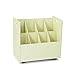 Safco Products 3045 Mobile Roll File, 8 Compartment, Putty