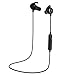Bluetooth Headphones, QY19 Sweatproof V4.1 Wireless Bluetooth Earbuds Sport Earphones Hands-Free Stereo Headset for Running, Sports & Exercise with Microphone for iPhone 7/7 Plus Samsung LG (Black)