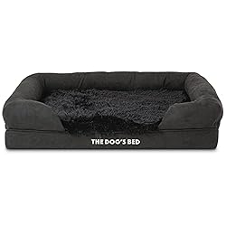 The Dog’s Bed Orthopedic Dog Bed Medium Black