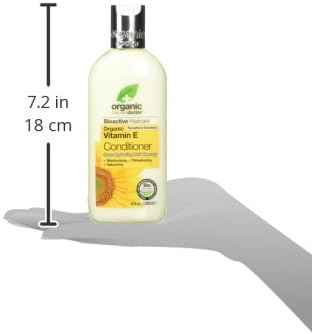 Dr Organic Vitamin E Conditioner, Hydrating, Dry & Fine Hair, Natural, Vegan, Cruelty-Free, Paraben & SLS-Free - Image 4