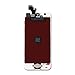 iphone 5 Screen Replacement Set For Lcd Touch Screen Digitizer Frame Assembly (Free Tool Kit)iphone 5 (White)