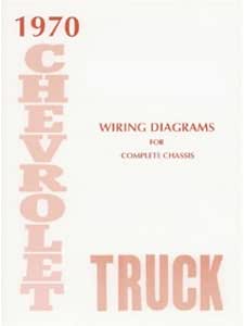 Amazon.com: 1970 Chevrolet Truck Electrical Wiring Diagrams Schematics