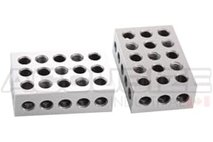 Accusize Industrial Tools 2 pc Precision 2-4-6 Blocks x 0.0001 inch/Inch, EG06-0415