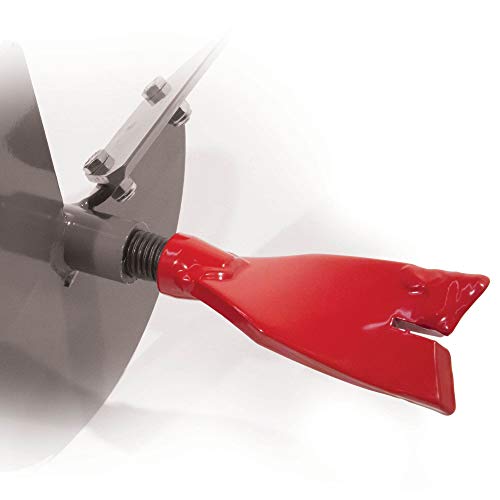 Earthquake Auger Fishtail Point Replaceable Post Hole Digger Bit, 10" & 6" Bits