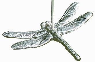 Solid Pewter Dragonfly Light Pull