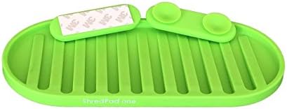 ShredPad Portable  Wake /Kite/Skateboard Display Stand (Green) - Single Vertical Wall Rack & mat Indoor Storage System