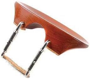 Flat Flesch All-Size Viola Chinrest - Boxwood with Standard Bracket