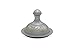 Near & Dear Pet Memorials 25 Cubic Inch Engraved Pet Cremation Urn, Small, Silver