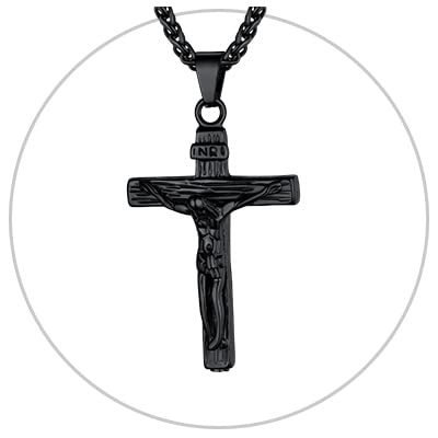 05.crucifix cross-black