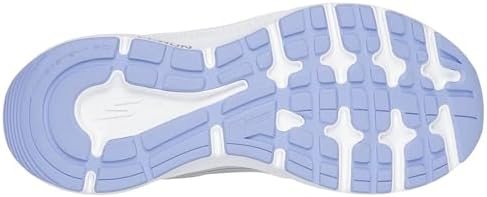 Ténis femininos Go Run Consistent 2.0 Advantage, acabamento em pele cinzenta lavanda, 40 EU