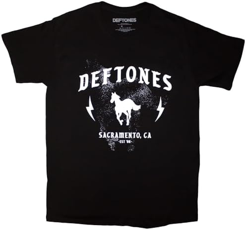 Amazon.com: Deftones Men's Skull T-Shirt Small | Officially