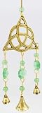 AzureGreen FW508 Brass Triquetra Wind Chime