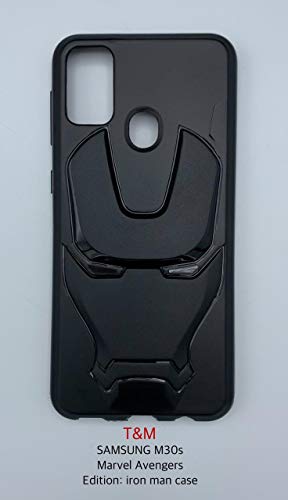 ZATX Marvel Avengers Iron Man 360 Degree Full Protection Silicon Back Cover for Samsung M30s/Samsung M31/Samsung M21 (Sa